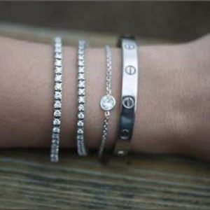 Cartier dupe bracelet - good used condition